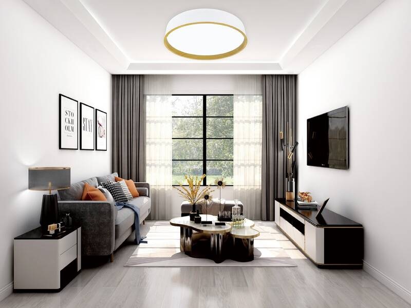 LED stropné svietidlo Top Light Dekor 50B RC biele Stropné svietidlo Top Light Dekor 50B RC - biele