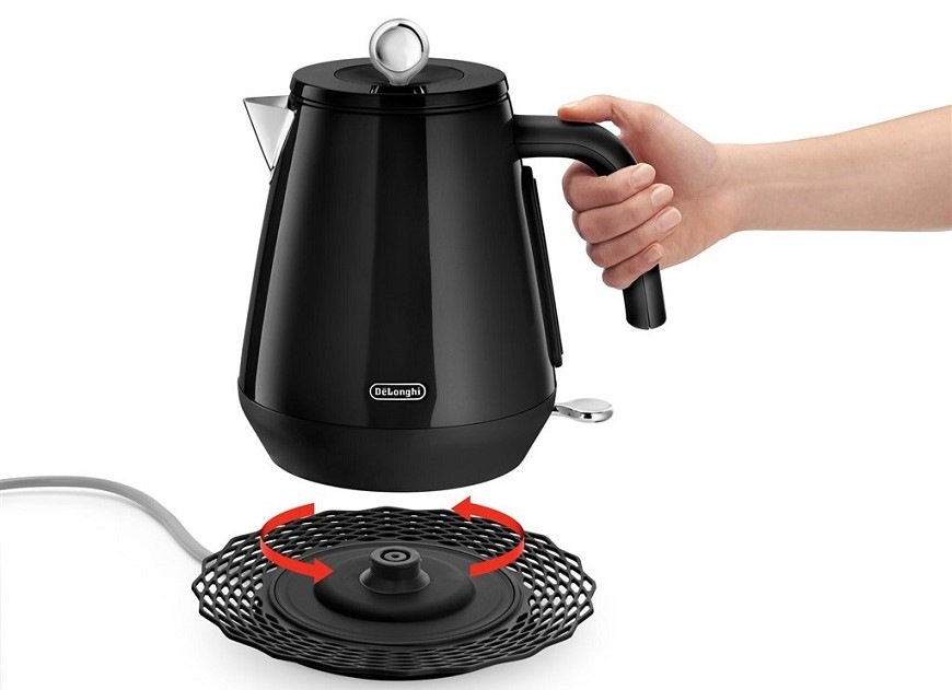 Rýchlovarná kanvica De'Longhi Eclettica KBY2001.BK čierna