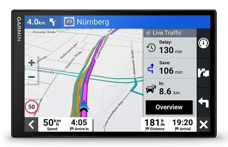 Navigačný systém GPS Garmin DriveSmart 86MT-D EU4 čierny Navigačný systém GPS Garmin DriveSmart 86MT-D EU4 čierny