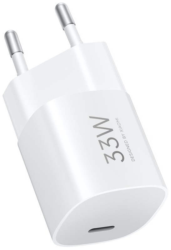 Nabíjačka do siete Xiaomi Nano 1xUSB-C 33W - biela