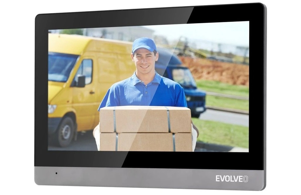 Dverný videotelefón Evolveo DoorPhone AHD10 čierny/strieborný Dverný videotelefón Evolveo DoorPhone AHD10 - čierny/strieborný