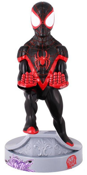 Držiak EXG Cable Guy - Miles Morales čierny/červený Exquisite Gaming Cable Guy - Miles Morales (CGCRMR300132)