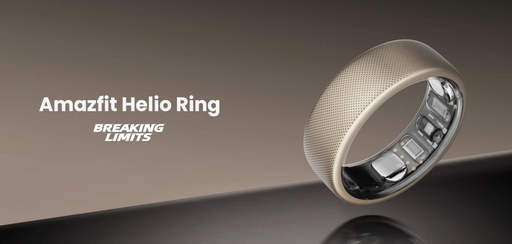 Inteligentný prsteň Amazfit Helio Ring velikost 10 Titanium Amazfit Helio Ring vel. 10