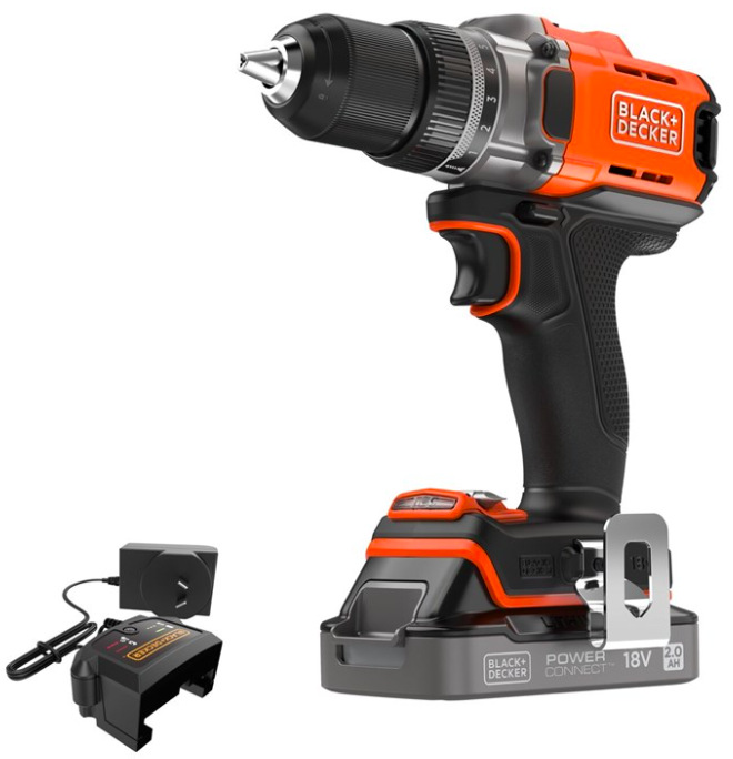 Aku vŕtačka Black-Decker BCD382D1XC-QW (s batériou)