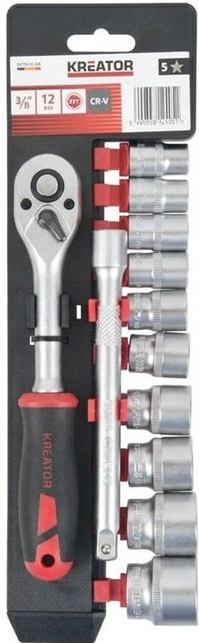 Súprava gola kľúčov Kreator KRTH30106 v počte 12 ks
