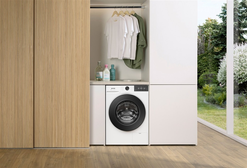 Práčka Gorenje G400 WG474A21 UltraClean biela Práčka Gorenje WG474A21 UltraClean v priestore