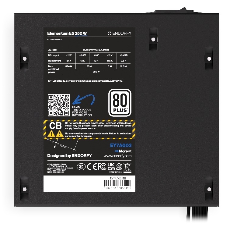 Zdroj ENDORFY Elementum E5 350W
