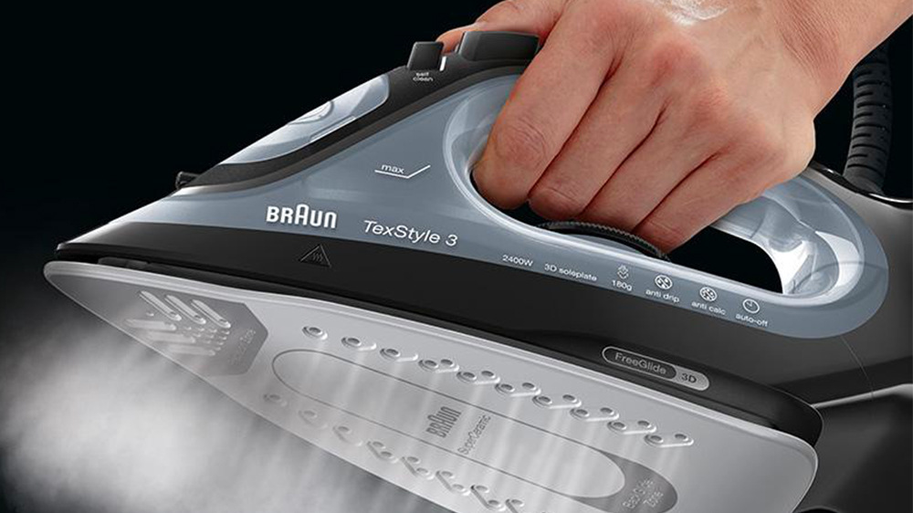 Žehlička Braun TexStyle 3 SI3055BK čierna Žehlička Braun TexStyle 3 SI3055BK čierna