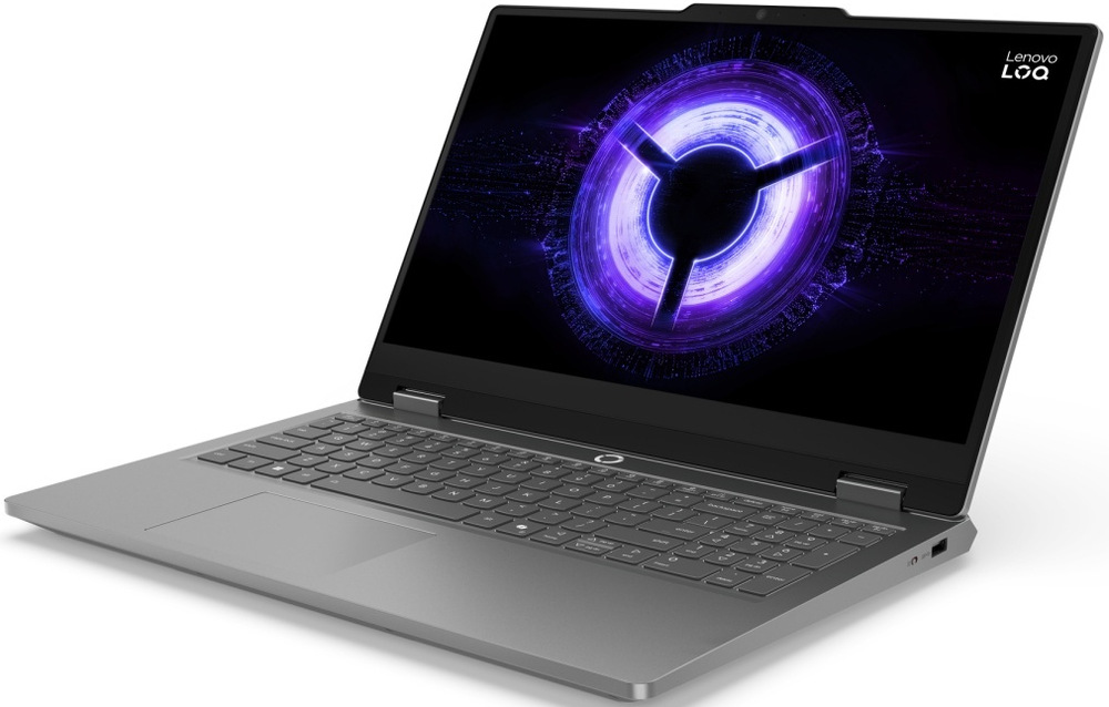Pohľad zo strany na notebook Lenovo LOQ Essential 15IRX11