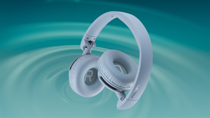 Zložené slúchadlá Philips sú pohodlné a dobre sa prenášajú