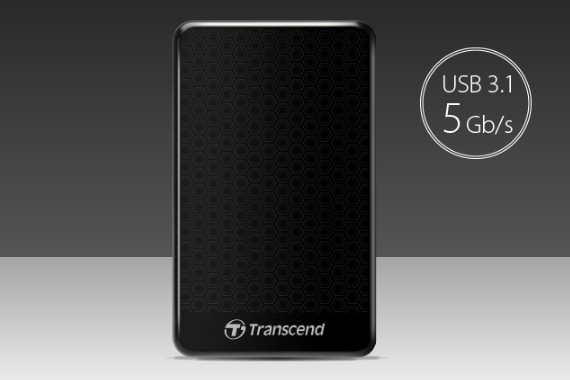 Externý pevný disk Transcend StoreJet 25A3K 1TB čierny Externý pevný disk Transcend StoreJet 25A3K 1TB čierny