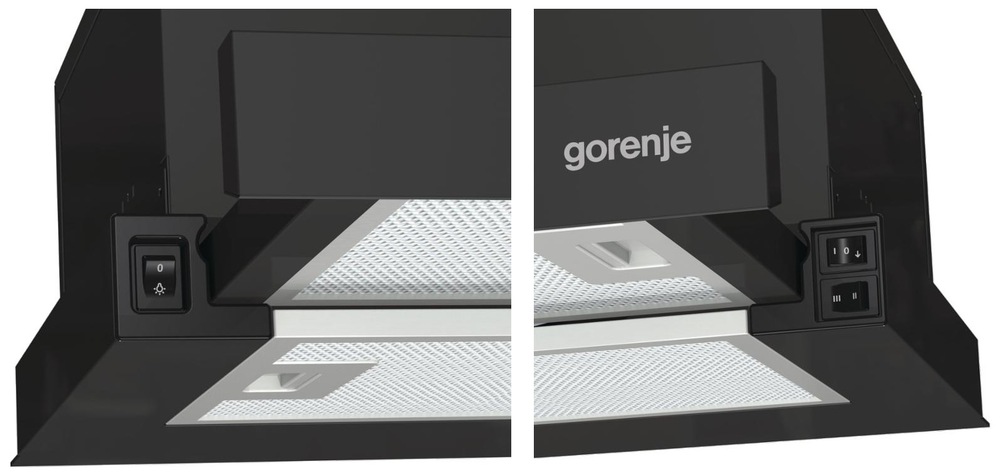 Odsávač pár Gorenje Essential TH60E3B čierny Odsávač pár Gorenje Essential TH60E3B čierny
