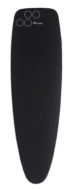 Poťah na žehliacu dosku Rolser K-Surf, 141 × 48 cm čierny