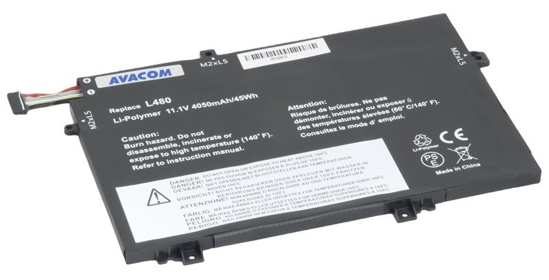 Batéria Avacom Lenovo ThinkPad L480, L580 Li-Pol 11,1V 4050mAh 45Wh