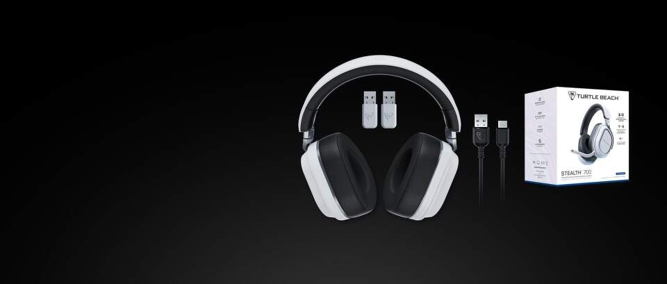 Headset Turtle Beach Stealth 700 PlayStation (Gen 3) biely