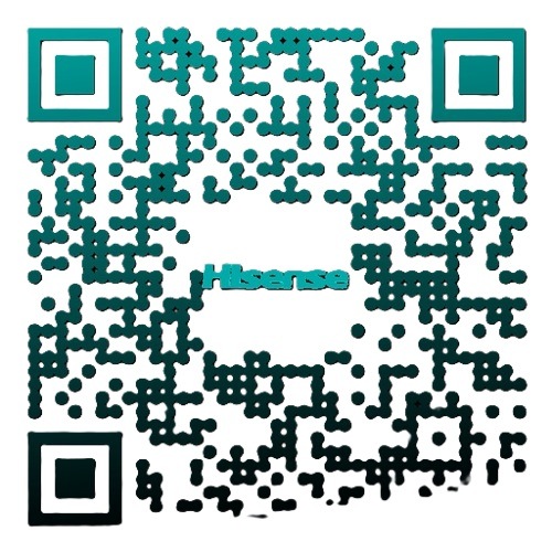 Televízor Hisense 85E7Q QR kód na zobrazení 3D modelu
