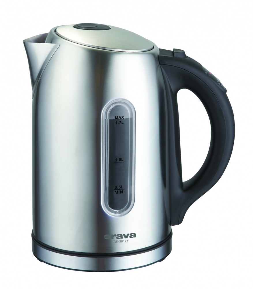 Rýchlovarná kanvica Orava VK-3817 A, 1,7 l strieborná