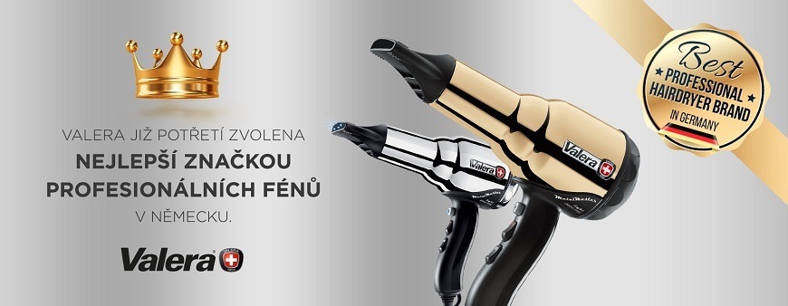 Fén Valera Swiss SteelMaster Light Chrome strieborný Fén Valera VAL000092438, ocenenie kvality