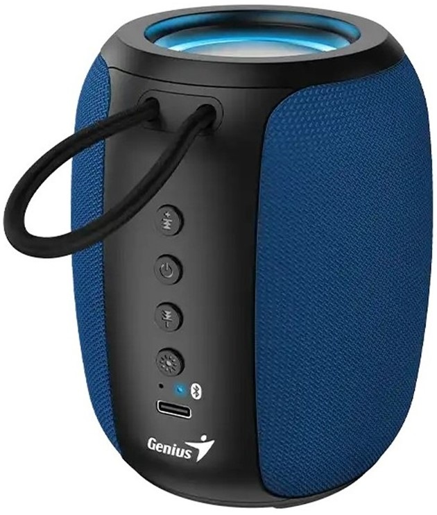 Prenosný reproduktor Genius SP-915BT - čierny/modrý