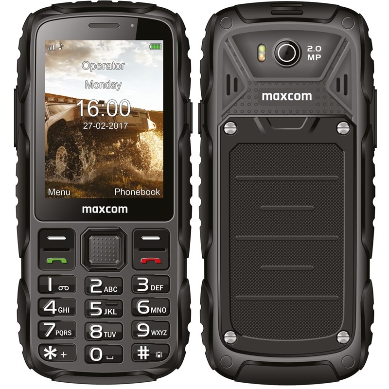 Mobilný telefón MaxCom Strong MM920 L čierny