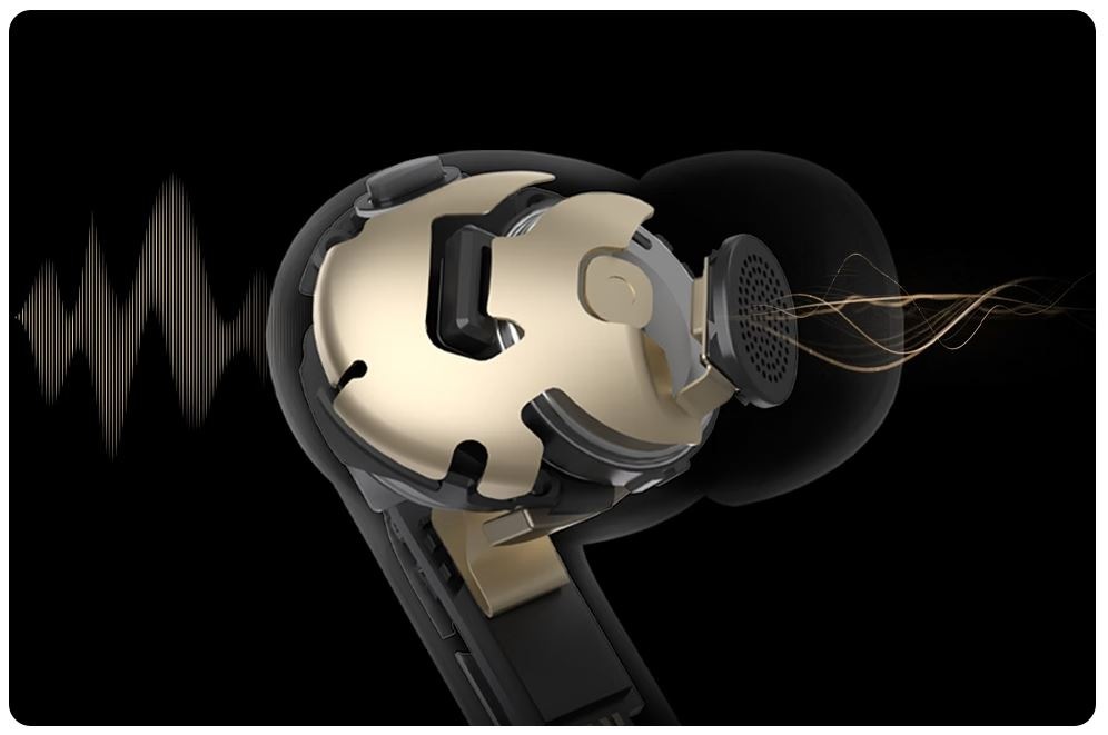 Slúchadlá HONOR Choice Earbuds S8 sivá Akustická komora, slúchadlá HONOR Choice Earbuds S8