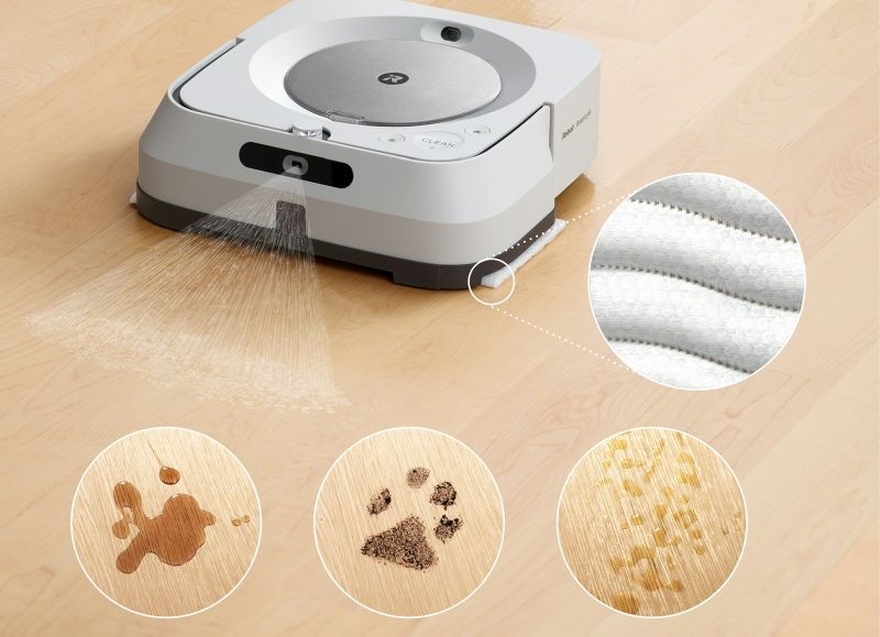 Robotický mop iRobot Braava jet m6