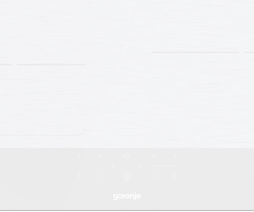 Indukčná varná doska Gorenje GI6421SYW, biela, detský zámok