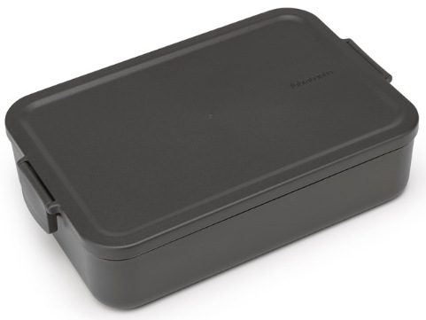 Jedálenský box Brabantia Bento Make & Tiež, dark grey