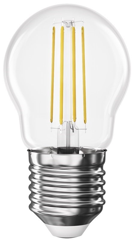 Žiarovka LED EMOS Filament Mini Globe, 1,8 W, E27, teplá biela