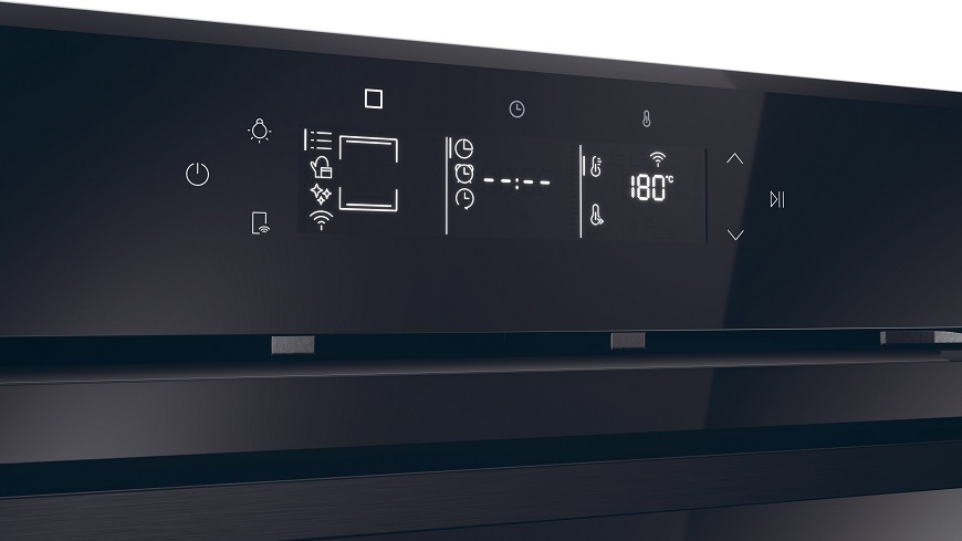 Rúra Haier H6 ID46G5SYTB čierna/sklo dotykový ovládací panel rúry Haier H6 ID46G5SYTB