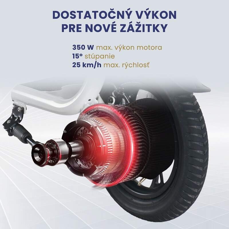 WINDGOO B9Y, E-SKÚTR - s miernym poškodením - 12 mesiacov záruka