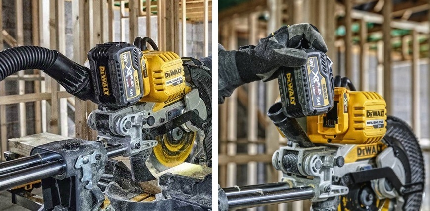 Píla úkosová Dewalt 54V XR Flexvolt DCS727N (bez baterie) Píla úkosová Dewalt 54V XR Flexvolt DCS727N (bez baterie)