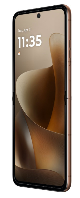 Mobilný telefón Motorola Razr 70 Ultra 5G 16 GB / 512 GB hnedý Motorola Razr 70 Ultra 5G so 6,96" AMOLED displejom a tenkým skladacím profilom