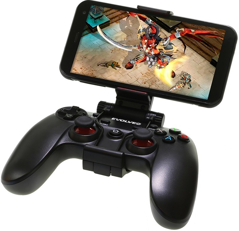 Gamepad Evolveo Fighter F1 pre PC, PS3, Android, Android box čierny