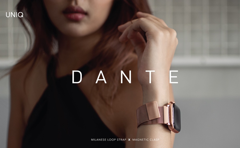 Remienok Uniq Dante na Apple Watch 38/40/41mm ružový Remienok Uniq Dante na Apple Watch 38/40/41mm ružový