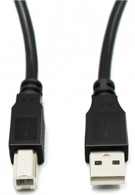 Kábel WG USB/USB-B, 5m čierny