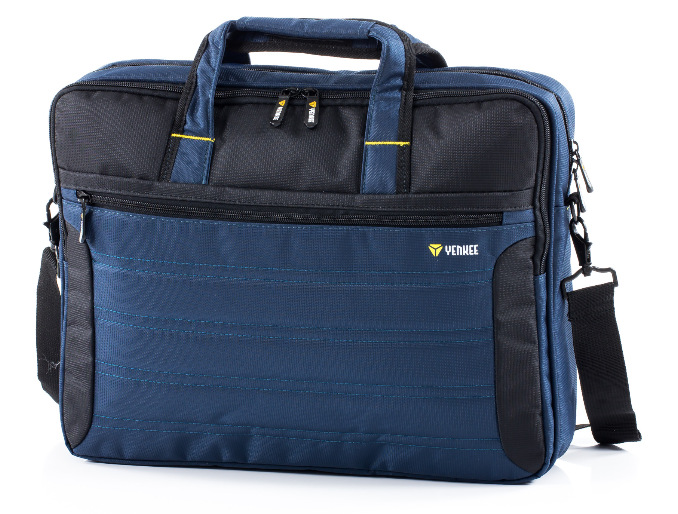 Brašna na notebook YENKEE YBN 1531 Oregon na 15,6" čierna/modrá
