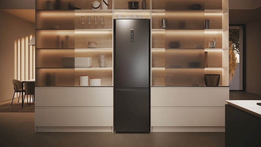 Chladnička s mrazničkou Haier HDPW5620ANPD čierna Chladnička s mrazničkou Haier HDPW5620ANPD čierna