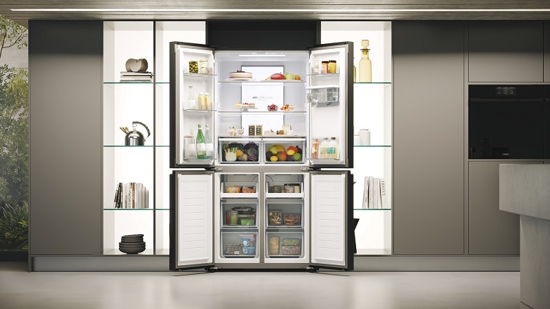 Americká chladnička Haier HCR7818DWPT nerez Americká chladnička Haier HCR7818DWPT nerez