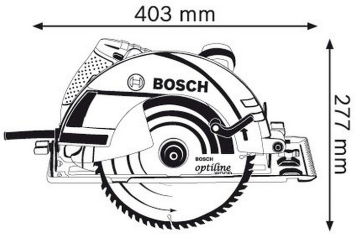 Okružná píla Bosch GKS 235 Turbo