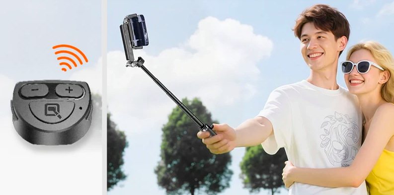 Bluetooth ovládač Rollei Easy Creator SmartGrip pre bezdrôtové spúšťanie fotoaparátu