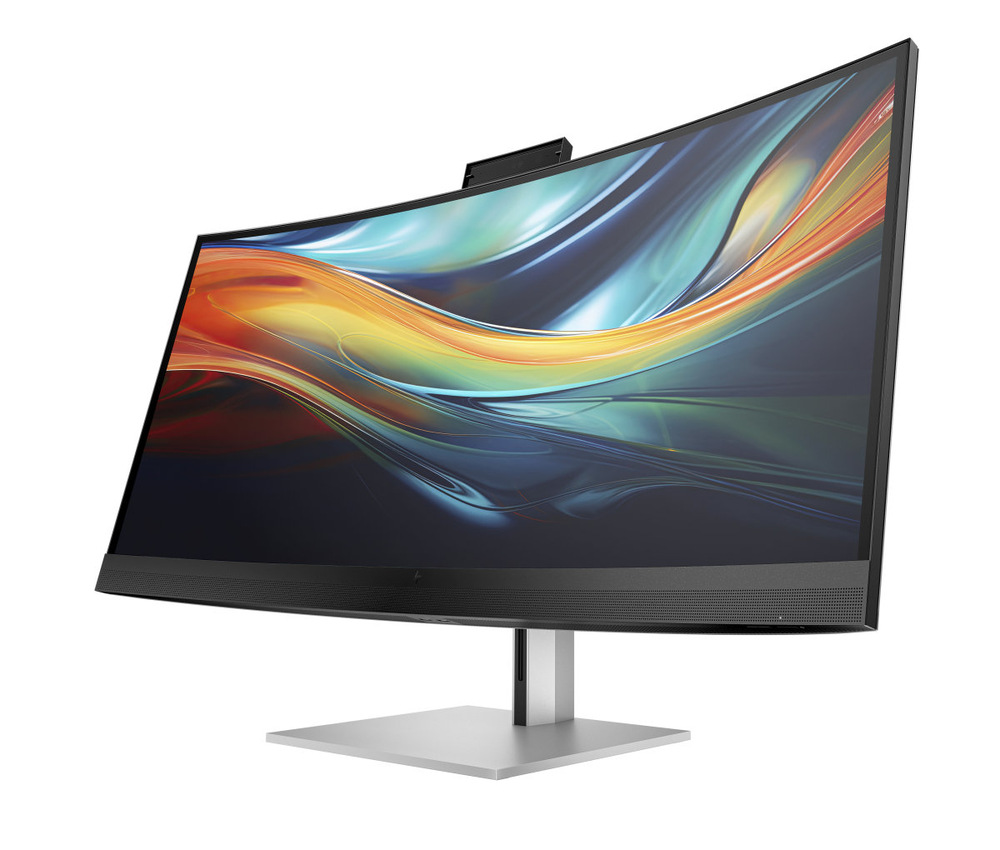 Monitor HP Series 7 Pro 740pm čierny Užite si čistý obraz plný detailov a farieb. Vďaka zakrivenému monitoru HP Series 7 Pro to nebude žiadny problém, pretože podporuje 100% pokrytie farebného gamutu sRGB a 98% pokrytie farebného gamutu Display P3.