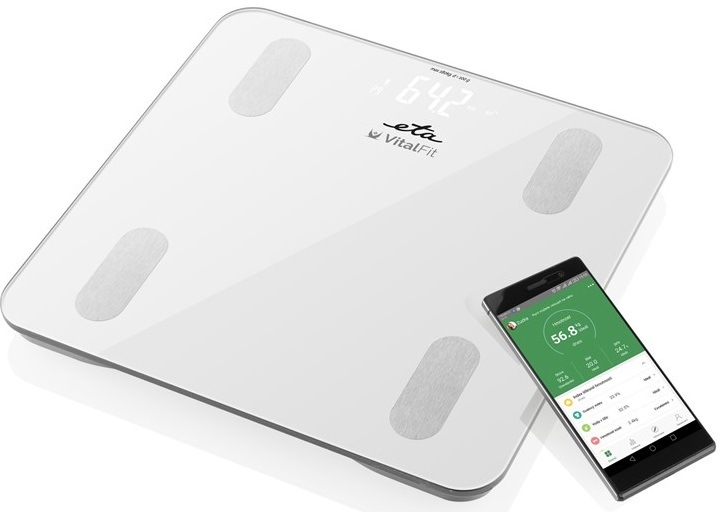 Osobná váha ETA Vital Fit s aplikáciou 6781 90000 biela ETA678190000_02