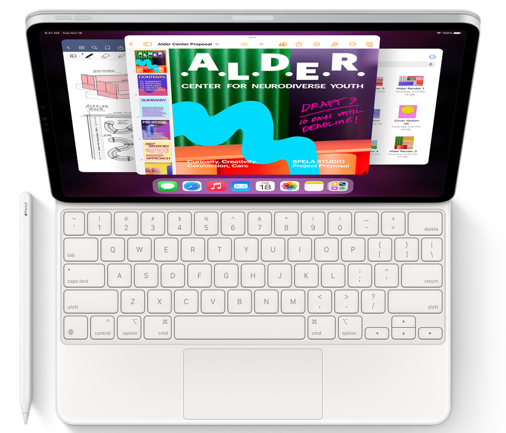 Tablet Apple iPad Pro 12.9 (2022) Wi‑Fi + Cellular 512GB - strieborný Tablet Apple iPad Pro 12.9 (2022) Wi‑Fi + Cellular 512GB - strieborný