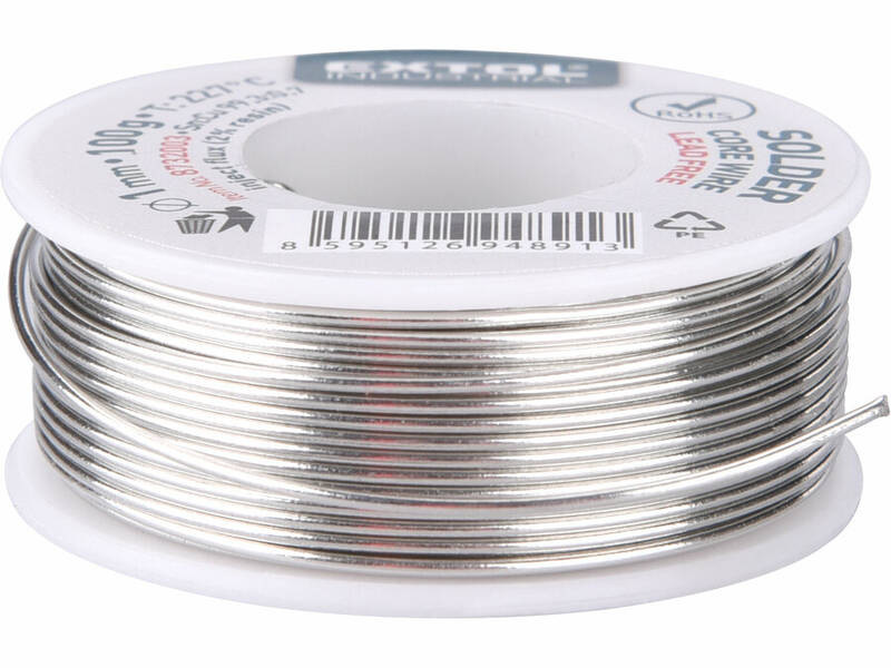 Drôt zvárací EXTOL 8732003 1 mm, 100 g