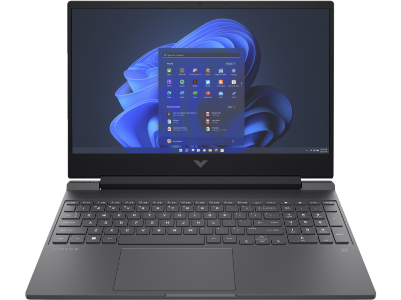 Notebook HP Victus 15-fb2034nc strieborný