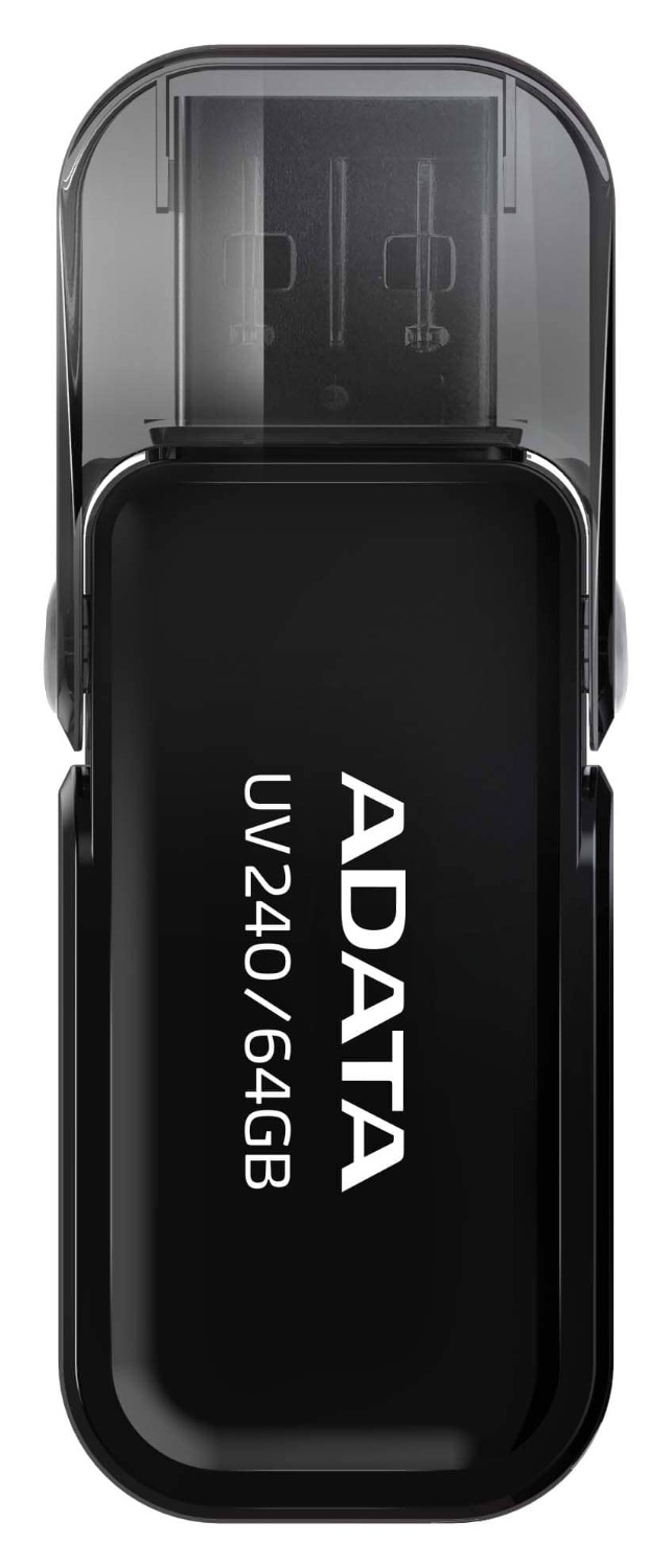 Flash USB ADATA Dash Drive UV240 64GB USB 2.0 so šikovým odklápacím viečkom