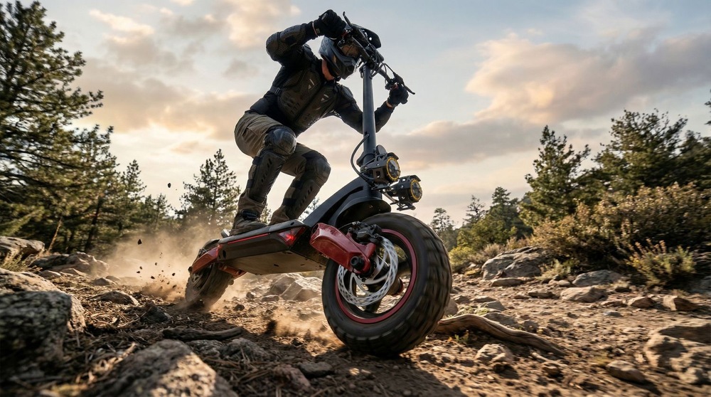 Elektrická kolobežka Sencor Scooter X50 OFF-ROAD do terénu