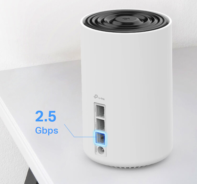 Kompletný Wi-Fi systém TP-Link Deco XE75 Pro Wi-Fi 6E (1 ks) biely