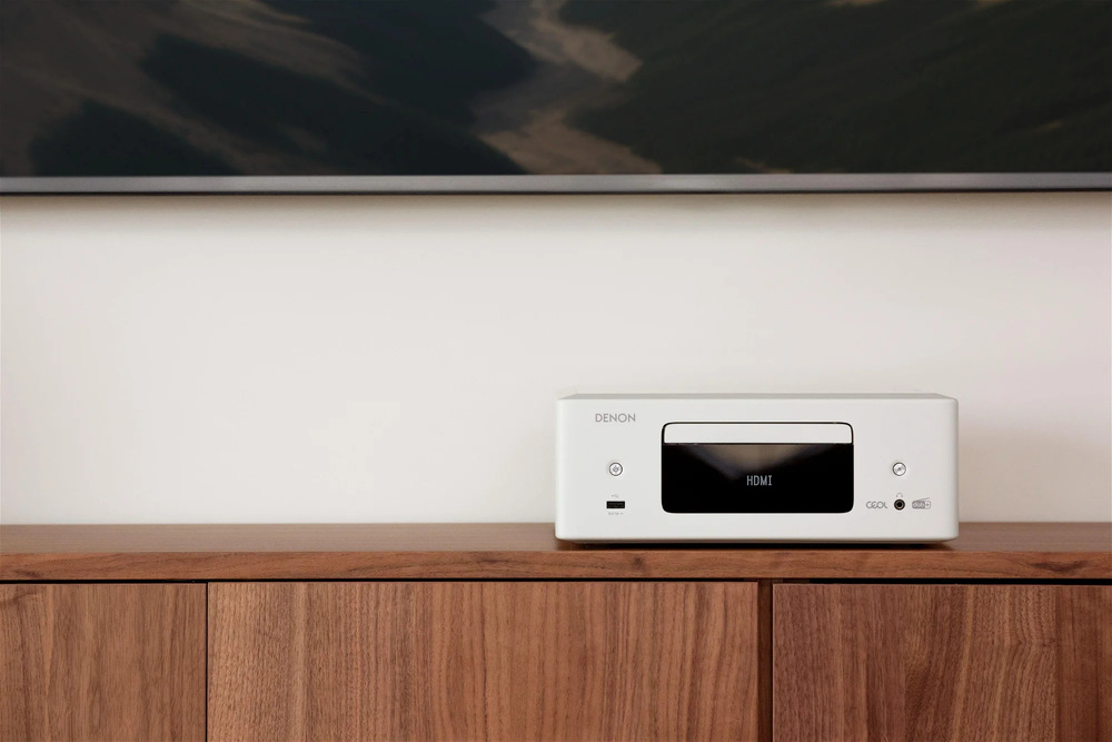 Mikro HiFi systém Denon RCD-N12 DAB CEOL biely